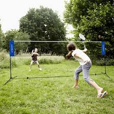 Portable 17 X5 Badminton Training Net With Carrying Bag In 2020 Badminton Volleyball Training Badminton Set