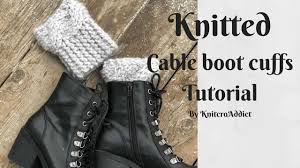 All you need to do to find the free patterns for this is click on the links below. Free Download Cable Knit Boot Cuffs Written Tutorial Mp3 With 24 42