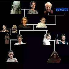 With mark hamill, harrison ford, carrie fisher, anthony daniels. Guys Finally This Is The Real Star Wars Family Tree 9gag