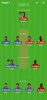 Ban vs wi live cricket bangladesh vs west indies 1st odi. Ban Vs Wi Dream 11 Prediction Best Dream11 Team For Today S Bangladesh Vs West Indies Final The Sportsrush