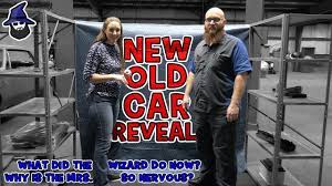 New Old Car Reveal! So, why then is Mrs. CAR WIZARD so nervous??? - YouTube