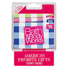Check spelling or type a new query. Bath Body Works Gift Card 3x 15 45 Walgreens