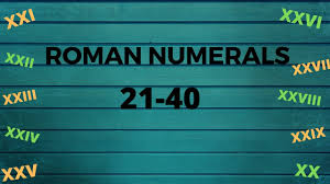We did not find results for: Roman Numerals 21 To 40 Roman Numbers Part 2 Roman Numerals I Ii Iii Iv Youtube