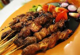Sate From Indonesia Sate Ayam Satay Chicken Satay Recipe