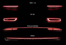 Porsche Tail Lights Porsche Tail Light Porsche Panamera