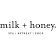 milk + honey logo