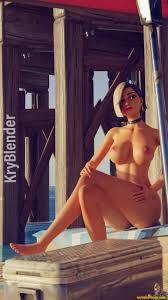 Antonia on the beach • Fortnite Porn