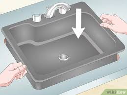 4 ways to replace a bathroom sink wikihow