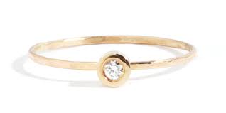 Flush Set Diamond Ring Flush Set Diamond Blue Engagement Ring Aquamarines Jewelry Wedding Rings