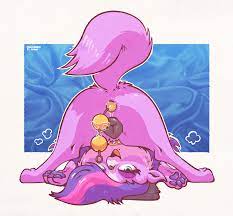 1girls 2022 anal anal beads anal beads in ass anal sex animal  genitalia animal pussy anus artist name ass beret bird dog blue eyes canid  canine canine pussy canis
