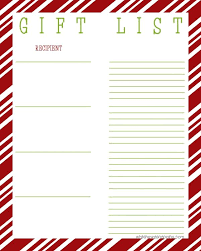 Gift List Organizer Free Printable Ask Anna Christmas Shopping List Printable Christmas Organization Free Christmas Gifts