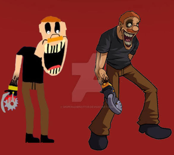 Does evil things guy comparison by snipergamingtfvr on DeviantArt