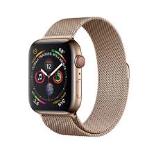 Apple Watch Series 4 Gps Cellular 40mm Gold Stainless Steel Case With Gold Milanese Loop Apple Buy Apple Watch Apple Watch Apple Watch Accessories