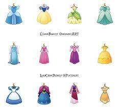 14 Disney Dresses Collection By E1venbeauty On Deviantart Disney Dresses Disney Emoji Disney Emoji Blitz