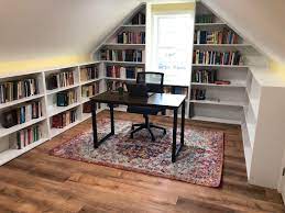 Today is our last official day of trade at the attic which means it's your last chance to get huge bargains on quality office furniture. Newly Built Attic Office Library Still Lots Of Room For Books Left Lowell Ma Amateurroomporn