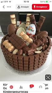 Pin By Alice On Enfants Cool Birthday Cakes Chocolate Bar Cakes Themed Cakes