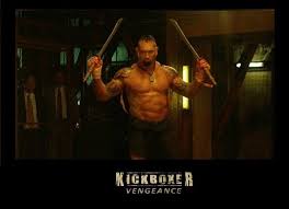 The screen splits with van damme dancing as kurt from the original kickboxer movie and moussi copying his moves. Kickboxer Teaser Trailer