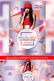 Free psd party flyer template for your club or music event. Special Guest Dj Party Free Flyer Template Free Flyer Best Of Flyers