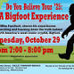 Do You Believe Tour ’25: a Bigfoot Experience event image