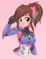 OC) Some fanart of Dvas OW2 look! : rOverwatch