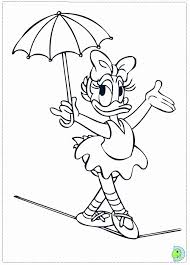 Download this adorable dog printable to delight your child. Daisy Duck Coloring Page Coloring Home