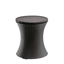 Food safe, zero voc, virtually odorless. Keter Cool Bar 7 5 Gal Resin Rattan Drink Cooler Patio Table 218305 The Home Depot