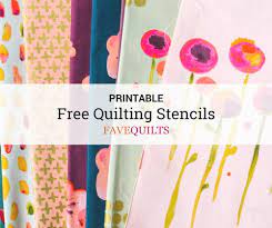 Choose from 5,000+ templates for every product, size, and file type created by prepress printing experts. 9 Free Printable Quilt Stencils Favequilts Com