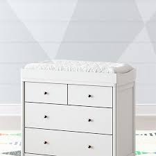 Kids Hampshire 4 Drawer Olive Green Dresser Reviews Crate And Barrel In 2020 White Changing Table Changing Table Topper Green Dresser