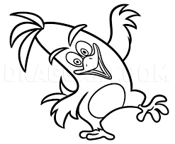 See chuck in color in the #angrybirdsmovie2, in theaters this summer. How To Draw Chuck From The Angry Birds Movie Step By Step Drawing Guide By Dawn Dragoart Com