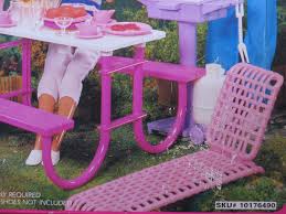 Barbie Picnic Set Playset W Picnic Table Barbecue More 1992 Arcotoys Mattel Picnic Set Playset Picnic Table