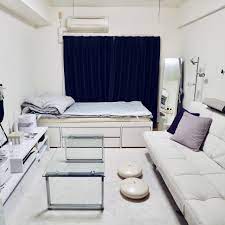 部屋全体 ホワイトインテリア ワンルーム 一人暮らし シンプル などのインテリア実例 2018 09 17 14 10 21 roomclip ルームクリップ ワンルーム インテリア インテリア ホワイトインテリア ワンルーム