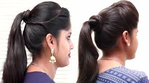3 Easy Ponytail Hairstyles For School College Prom Ponytail For Medi Hairstyles For School Ponytail Hairstyles Easy Low Ponytail Hairstyles