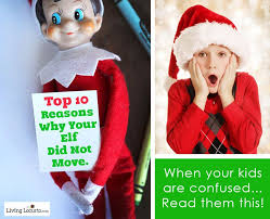 Top 10 Reasons Why Your Elf On The Shelf Did Not Move Elf Elf On The Shelf Elf Antics