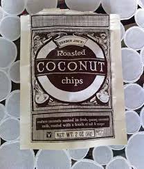 Product Love Trader Joe S Roasted Coconut Chips Coconut Chips Trader Joes Coconut