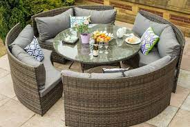 Wowcher rattan garden furniture set. Papaver 8 Seater Table Garden Furniture Deals In Shop Wowcher