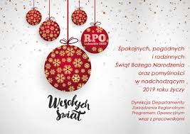 Wszystkiego najlepszego w nowym roku! Wesolych Swiat Wiadomosci Rpo Wl 2014 2020