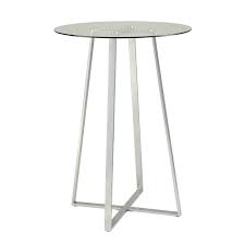 The wooden material allows the dining set to give off a cozy feel while remaining simple and modern. Coaster Glass Top Pub Table In Chrome Walmart Com Walmart Com