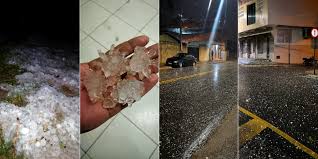 Temporal de granizo pega cidades do ES de surpresa; veja vídeos!