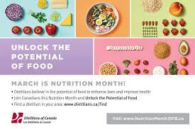 For more than 30 years, dietitians of canada has led nutrition month in canada. Enews