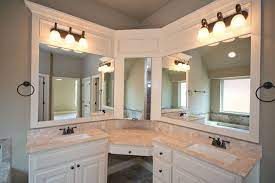 Double vanity in white by home decorators collection. Bathroom Sinks Splendid Ideas Corner Double Sink Bathroom Vanity Bath With And Sinks Transit Corn In 2021 Corner Bathroom Vanity Trendy Bathroom Double Vanity Bathroom