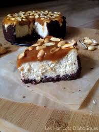 Cheesecake Facon Snickers Recette Dessert Gateau Sans Cuisson Recettes Sucrees