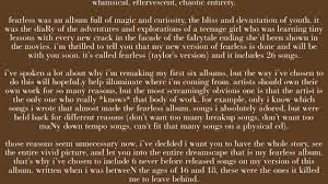 And while hearing how swift has recently reinterpreted hits like love story, you belong with me and fifteen makes for a. Taylor Swift Announces Re Recorded Fearless Album With Unreleased Tracks Confirms Love Story For Tonight Includes April Ninth Hidden Message