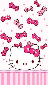 Gambar kartun lucu imut menggemaskan; Whatsapp Hello Kitty Pink Wallpaper Wa Novocom Top