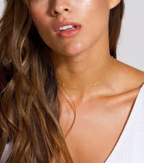 Dainty Waterproof Choker Gold