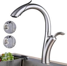 Kitchen sinks and faucets menards. Buy Modern Kitchen Sink Mixer Taps Brushed Nickel Brass Single Handle Single Lever Pull Out Pull Down Sprayer Spring Bar Sink Kitchen Mixer Faucet Kitchen Faucets With 2 Mode Sprayer Online In Indonesia