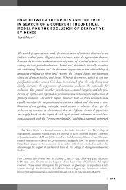 It was created in 1920 as a result of a united states supreme court decision, silverthorne lumber co. Https Www Jstor Org Stable 10 1525 Nclr 2015 18 2 273