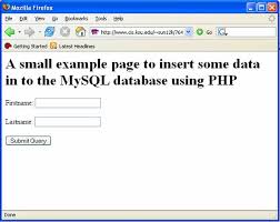 For more information, see the download mysql workbench page. An Example To Insert Some Data In To The Mysql Database Using Php