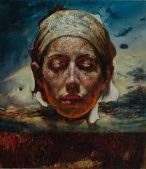 Victor Wang is an American painter, born in China, who has a real quality  to his work that I find very captivating. What do you think? :)