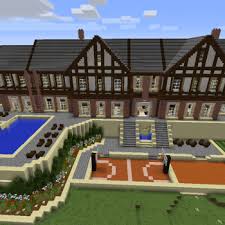 Get step by step blueprints for this house plus a bunch more! Huge Modern Mansion Blueprints For Minecraft Houses Castles Towers And More Grabcraft