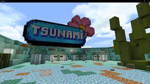 Run, run and save your life, the big tsunami is coming. Tsunami For Minecraft Pocket Edition